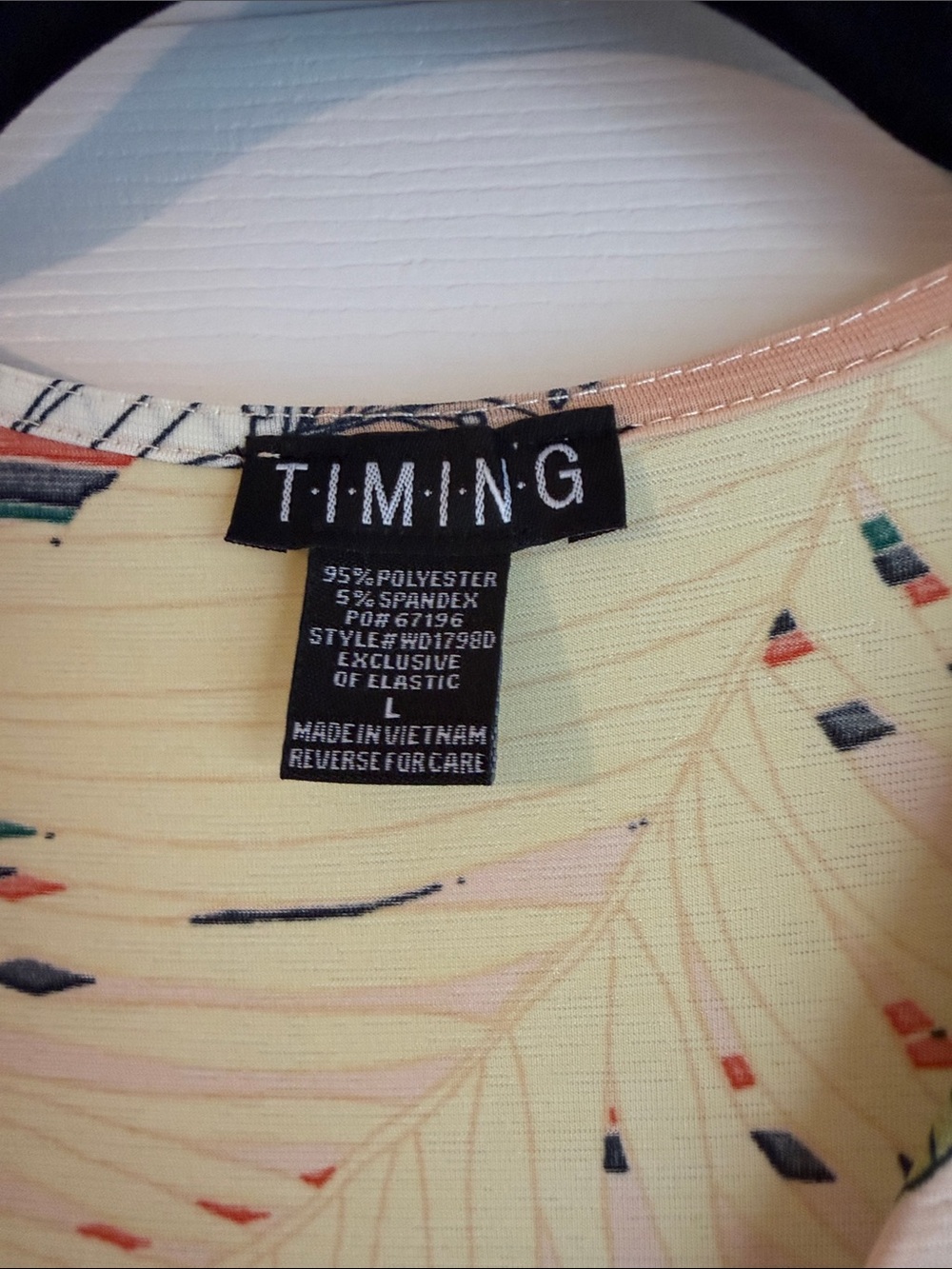 Timing Tropical Leaf Print Maxi Dress - Picture 3 of 6